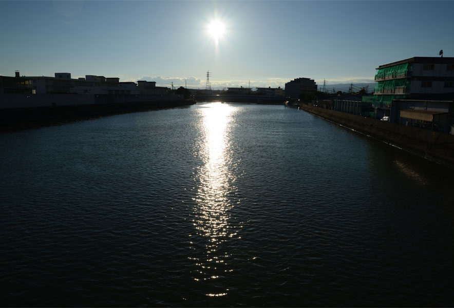 三重県津市にて