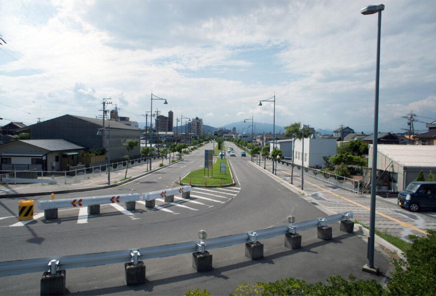 三重県津市にて