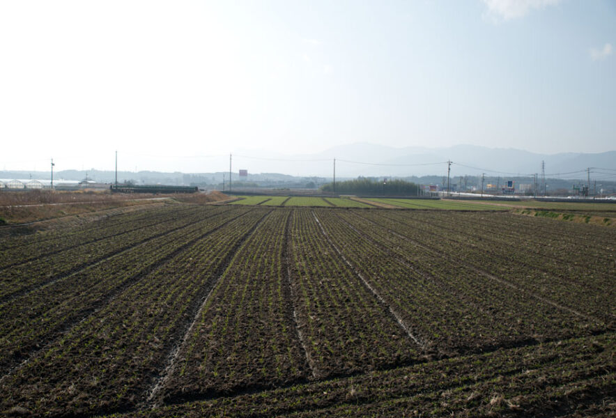 三重県員弁町にて