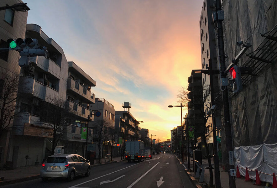 武蔵野市にて