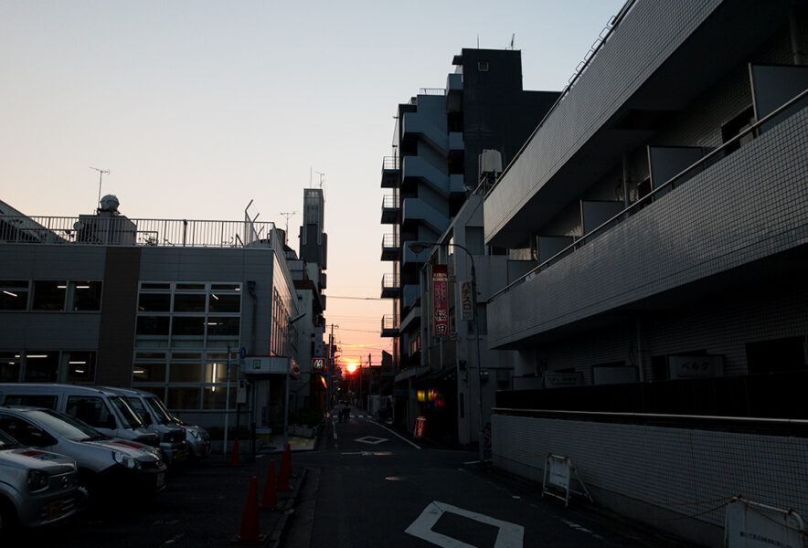 武蔵野市にて