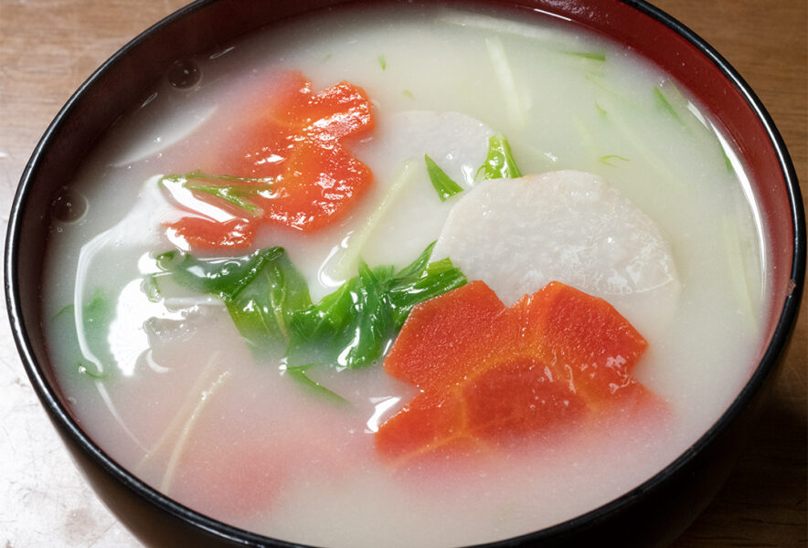 白味噌仕立てのお雑煮