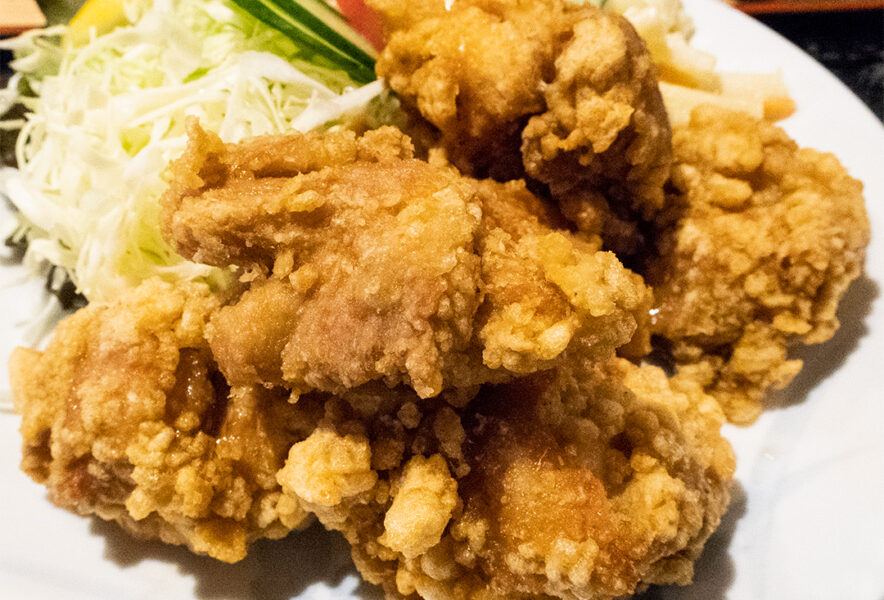 大澤屋の唐揚げ定食