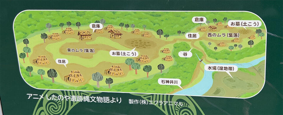 集落の形