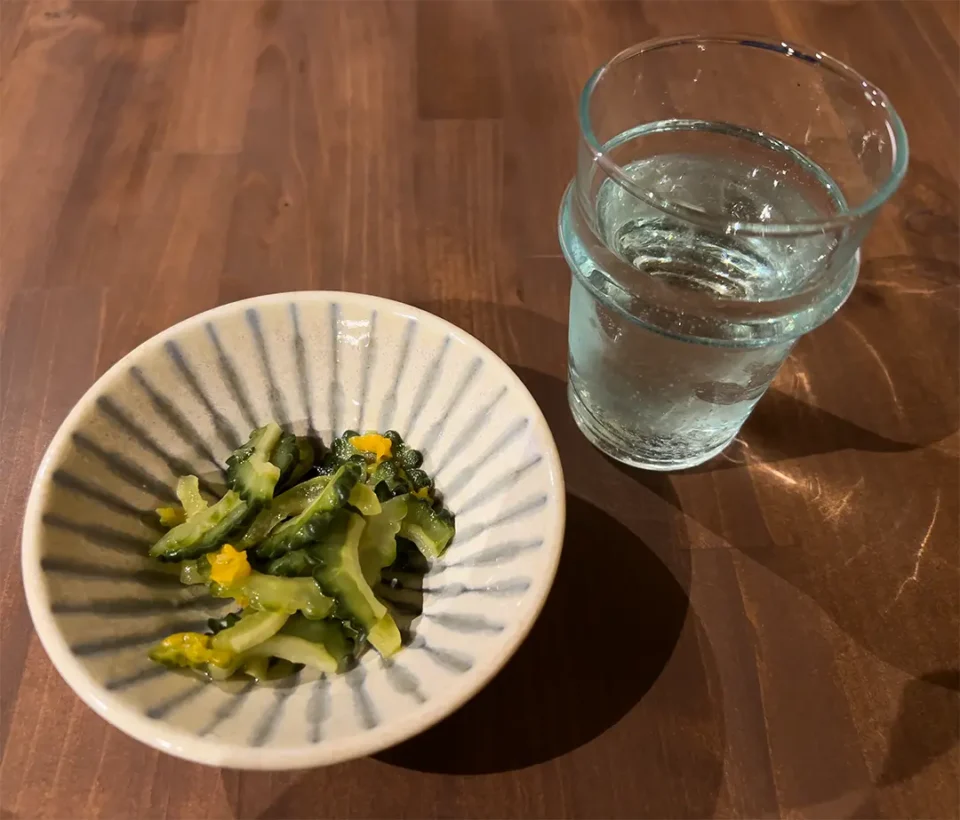 お通しと賀茂金秀