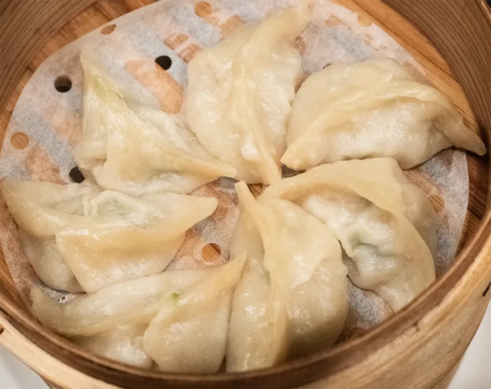 蒸し餃子