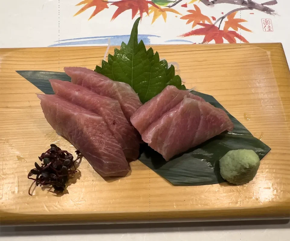 本マグロ大トロ刺