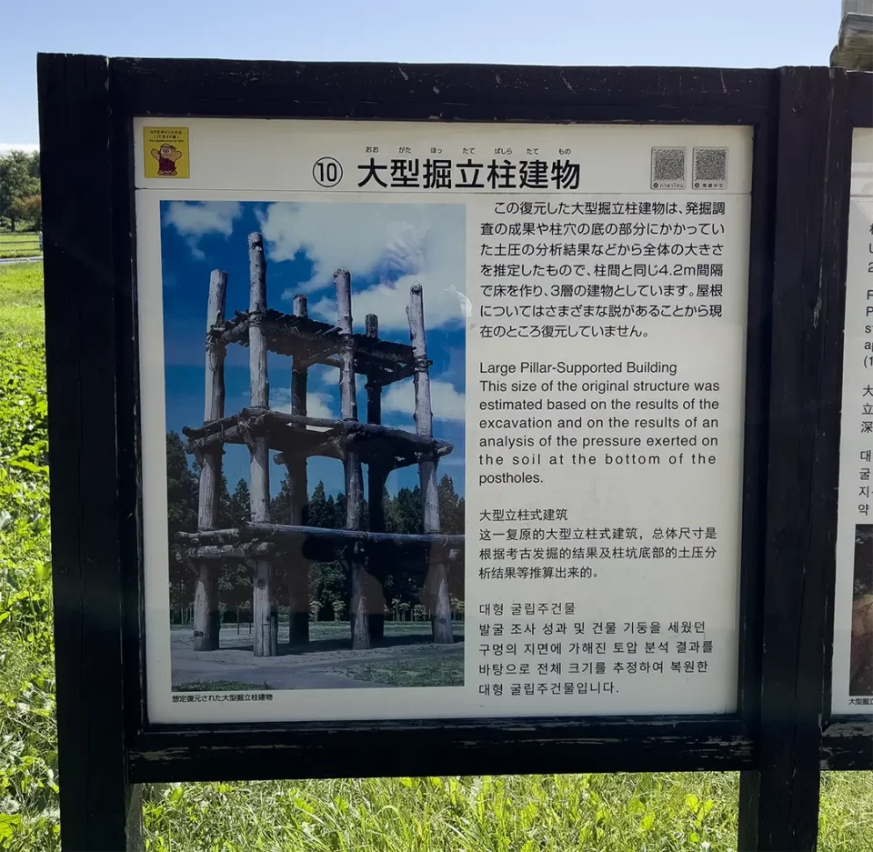 大型掘立柱建物の説明