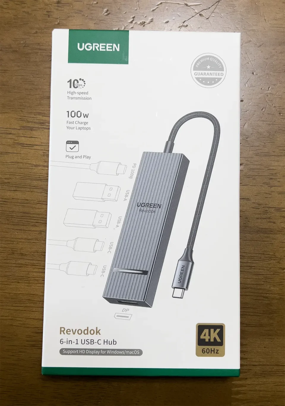 UGREEN Revodok USB-C ハブ 6in1を買う