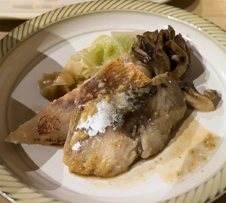 サワラの味噌漬けと赤魚の味噌漬け