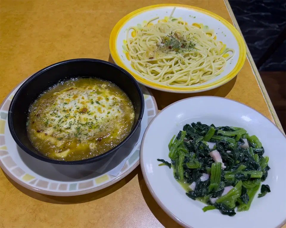 サイゼリヤで安くてボリュームがあって温まる組み合わせ