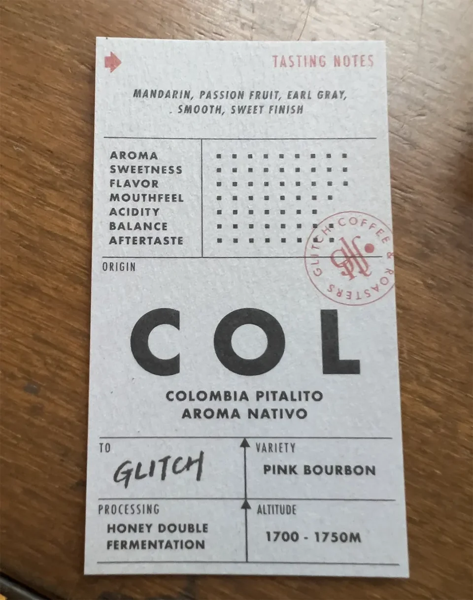 COLOMBIA PITALITO AROMA NATIVO