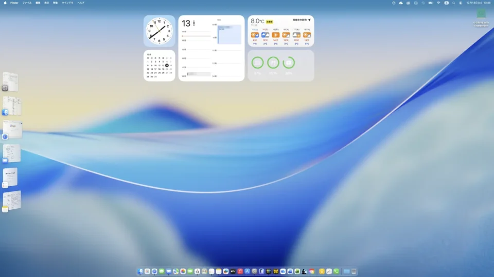 【PC２】MacBook Air（macOS Tahoe 26.2）