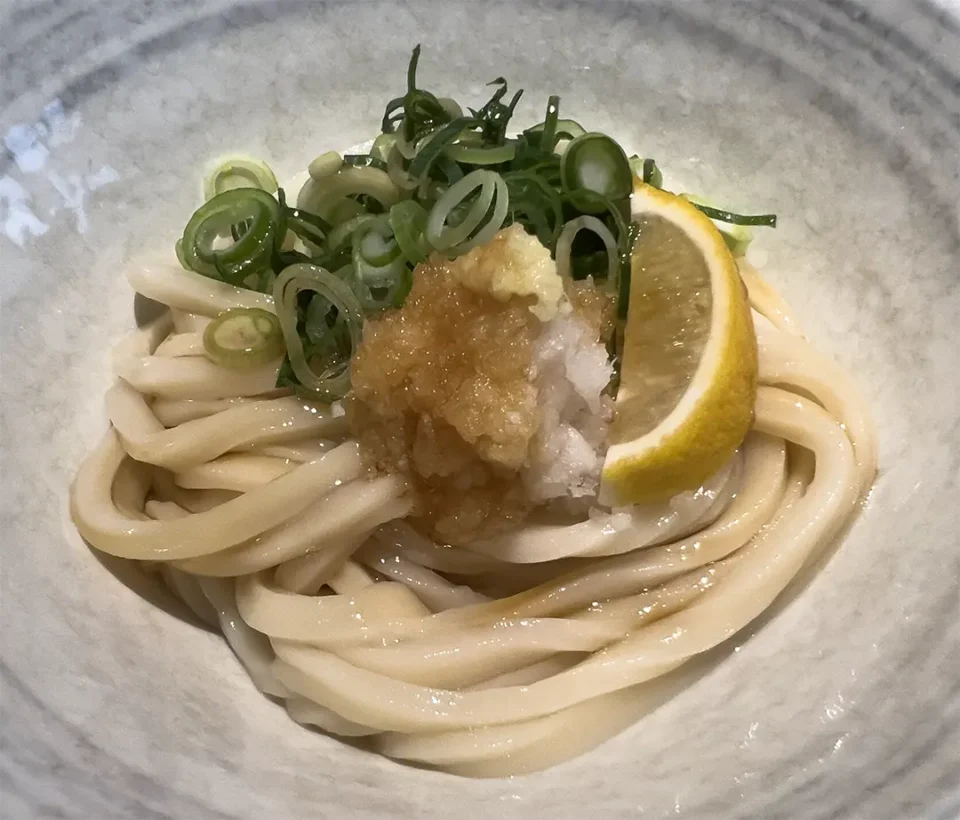 伝説の醤油うどん