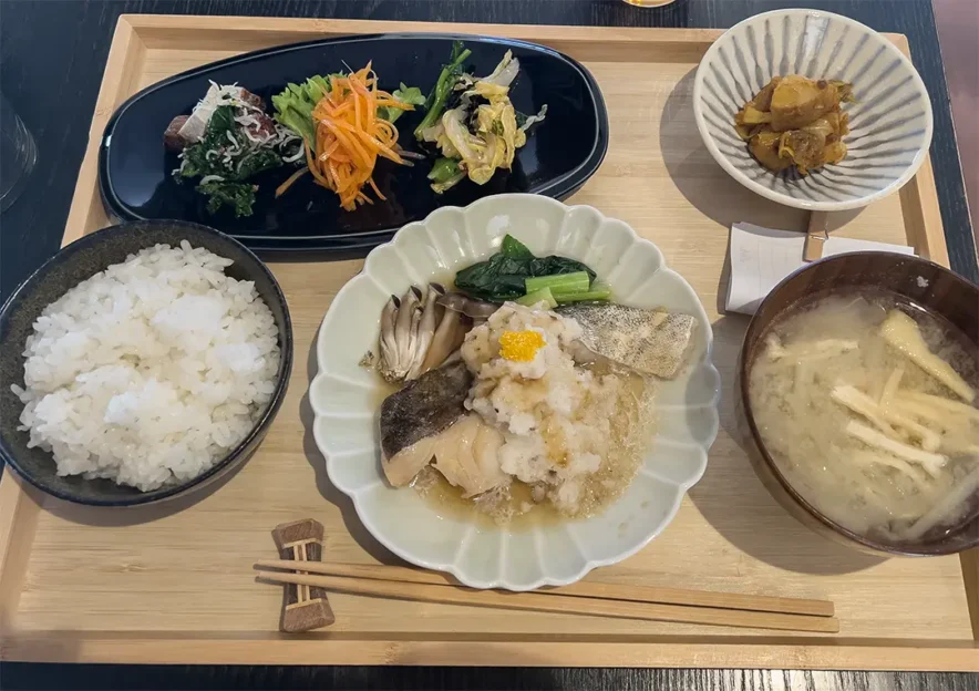 鱈の蕪蒸し定食