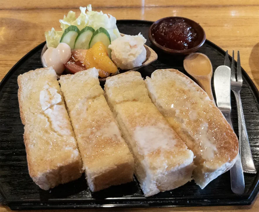 バタートーストセット
