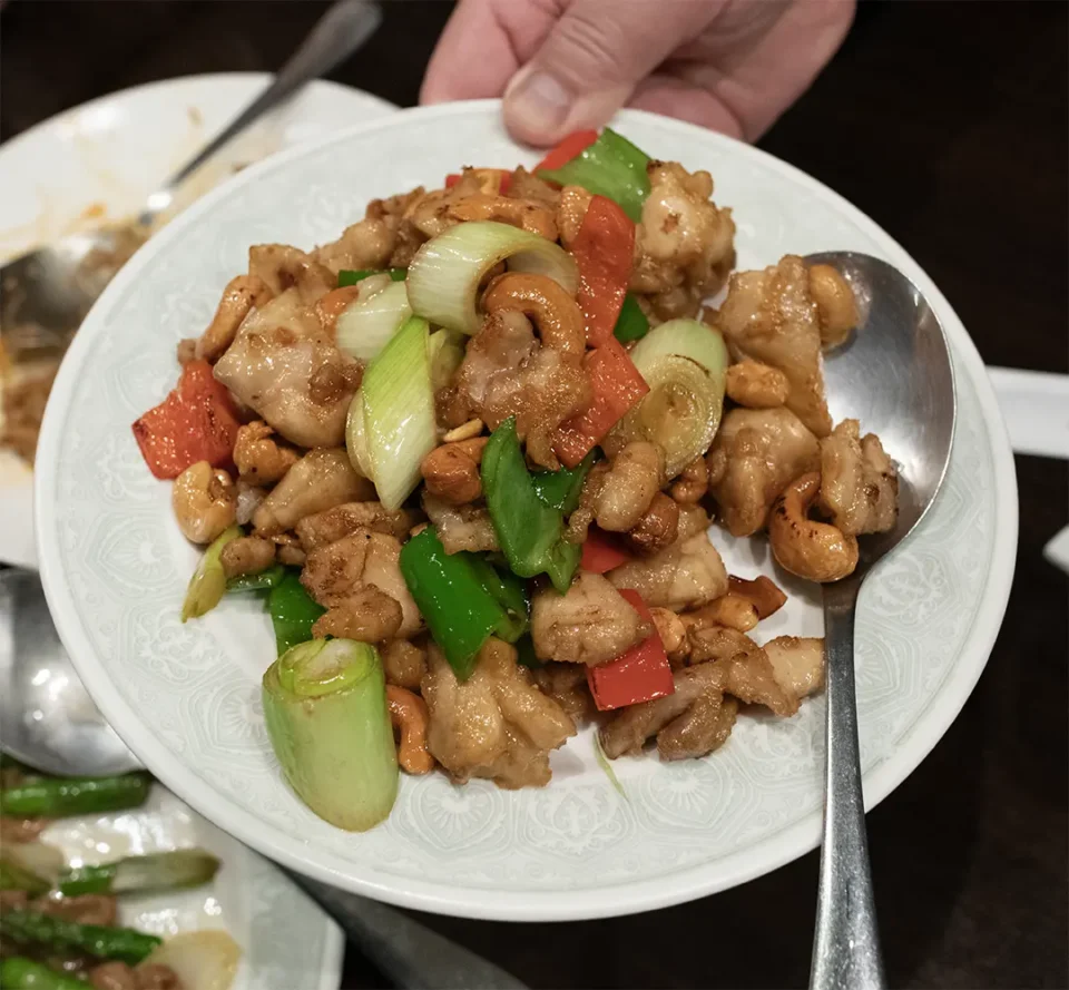 鶏肉とカシューナッツ炒め