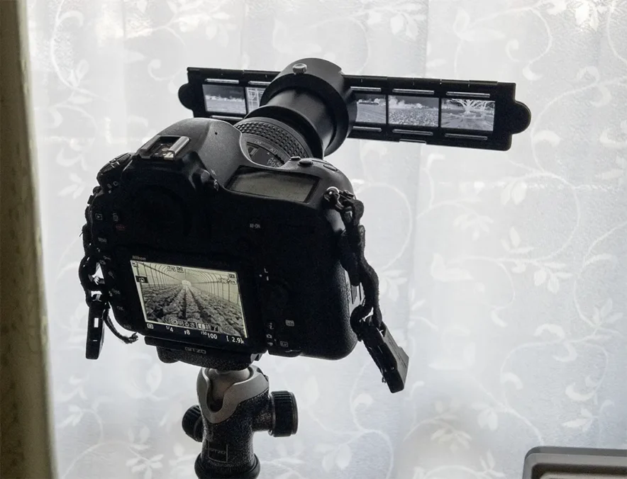 D850でデジタイズ