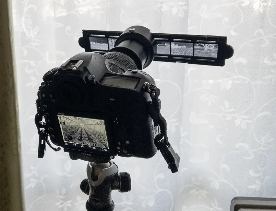 D850でデジタイズ