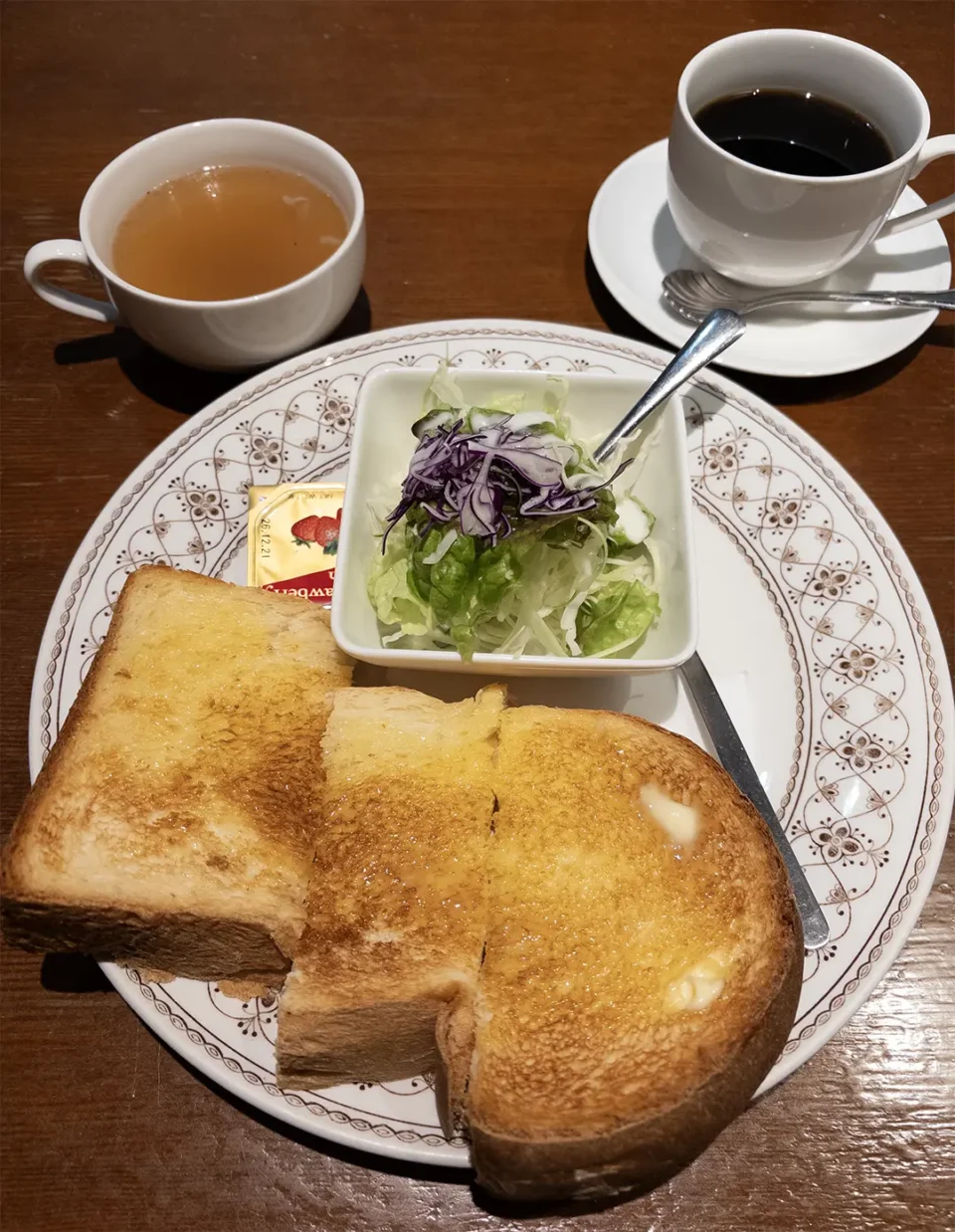 バタートーストセット