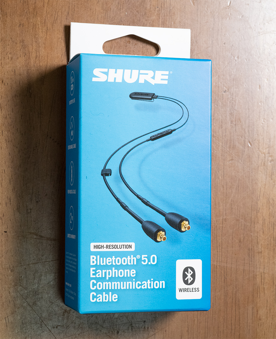 Shure RMCE-BT2 Bluetooth 5.0高解像度オーディオ プレミアム 