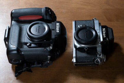 Nikon F5 と Nikon F2 Photomic