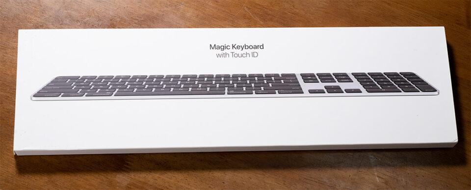 Appleシリコン搭載Macモデル用Touch ID搭載Magic Keyboard（テンキー付き）