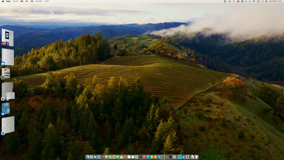 macOS 14 Sonomaにアップデート